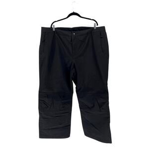 NWOT Lands' End Women's Squall Black Snow Pants - Plus Size 2X